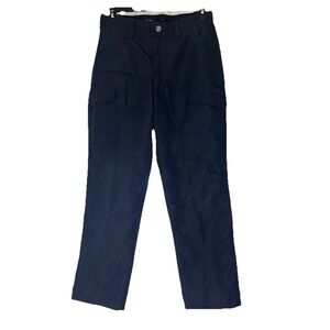 Propper Pants Mens 32  X 32 Black Cargo Utility Tactical Stretch 7 Pockets Nylon